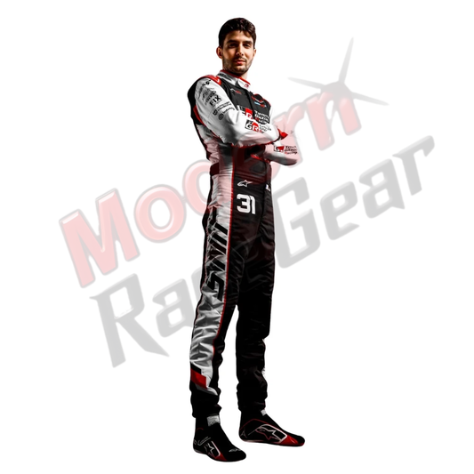 Esteban Ocon 2026 Haas F1 Race Suit - Formula 1 Replica