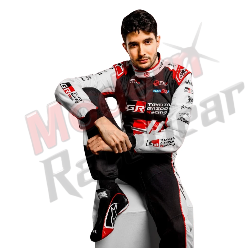Esteban Ocon 2026 Haas F1 Race Suit - Formula 1 Replica